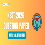 NEST 2026 Question Paper with Solution PDF